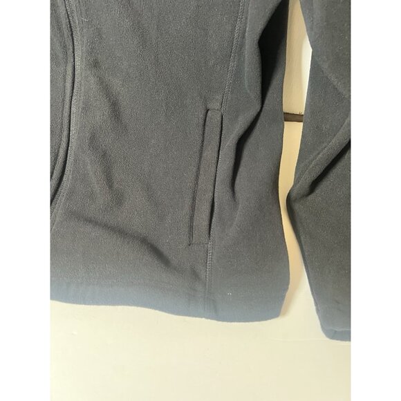 Land's End Women’s L 14/16 Fleece Full Zip Black Jacket NWT. Q - Picture 5 of 7